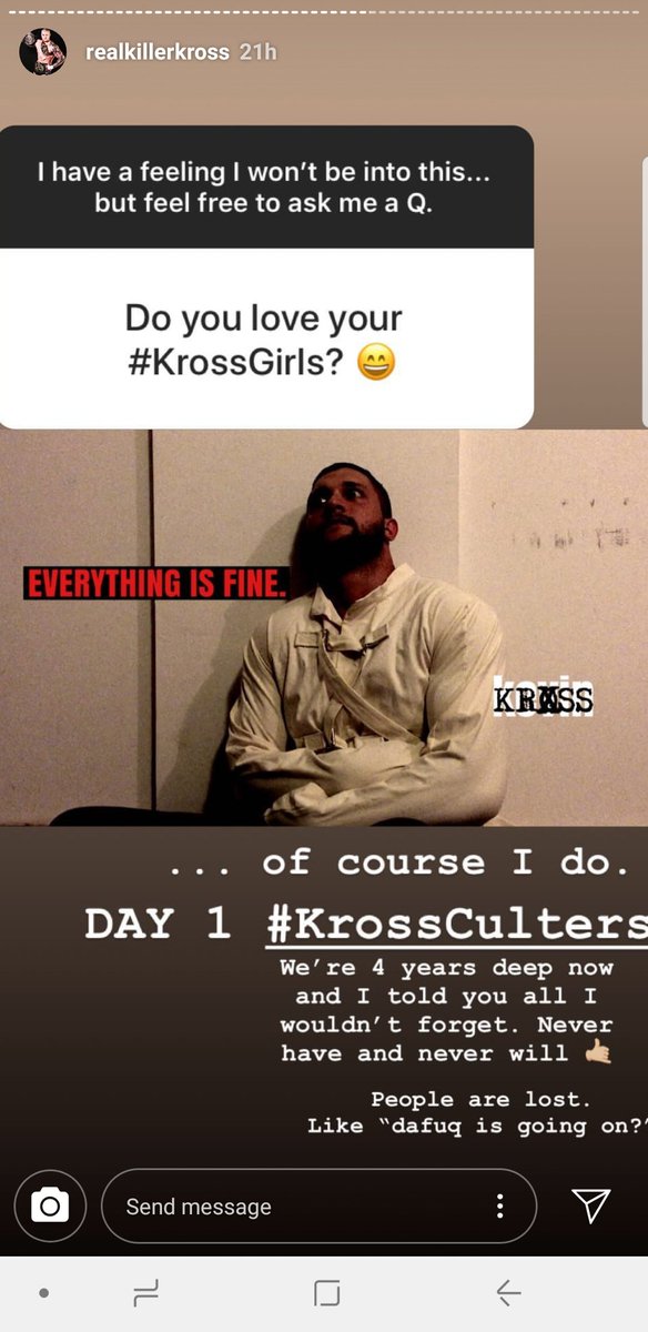LanaHardy619's tweet photo. @realKILLERkross Love's His #KrossGirls @cenagirl99 @la_mary77 We Love You Too Kevin ๐โค๐ #KrossGirls #KrossCulters #DayOneSupporters #4YearsStrongAndALifetimeTooGo #TickTock #SoonerOrLaterEveryonePaysTheToll https://t.co/5wxQ0t2bD7