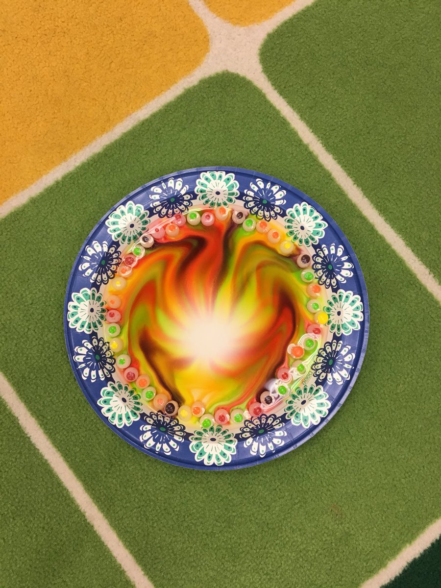DRELeysKinders's tweet photo. Rainbow day with skittles and water science experiment!  We made own crayon box like “The Crayon Box that Talked”. https://t.co/WaDY7Jnf9f