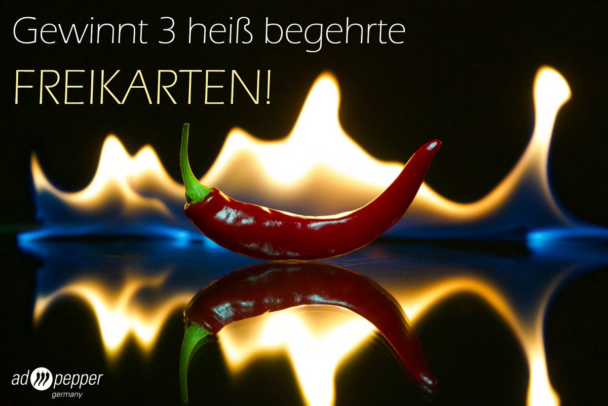 OMclub's tweet photo. Our platinum sponsor @adpeppergermany is on fire! And it gets even hotter: They give away 3 FREE TICKETS! 🔥🔥🔥More information here: https://t.co/HigeT7Zxld https://t.co/8t22LtgXhw