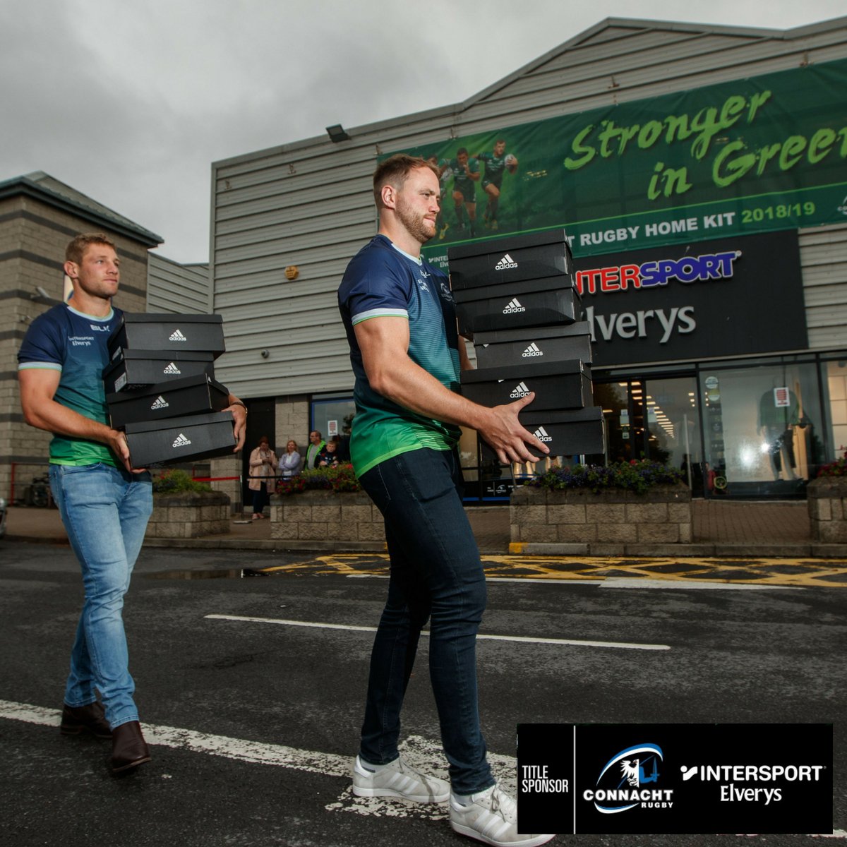 Intersport Elverys on Twitter "Connacht rugby stars Kyle Godwin