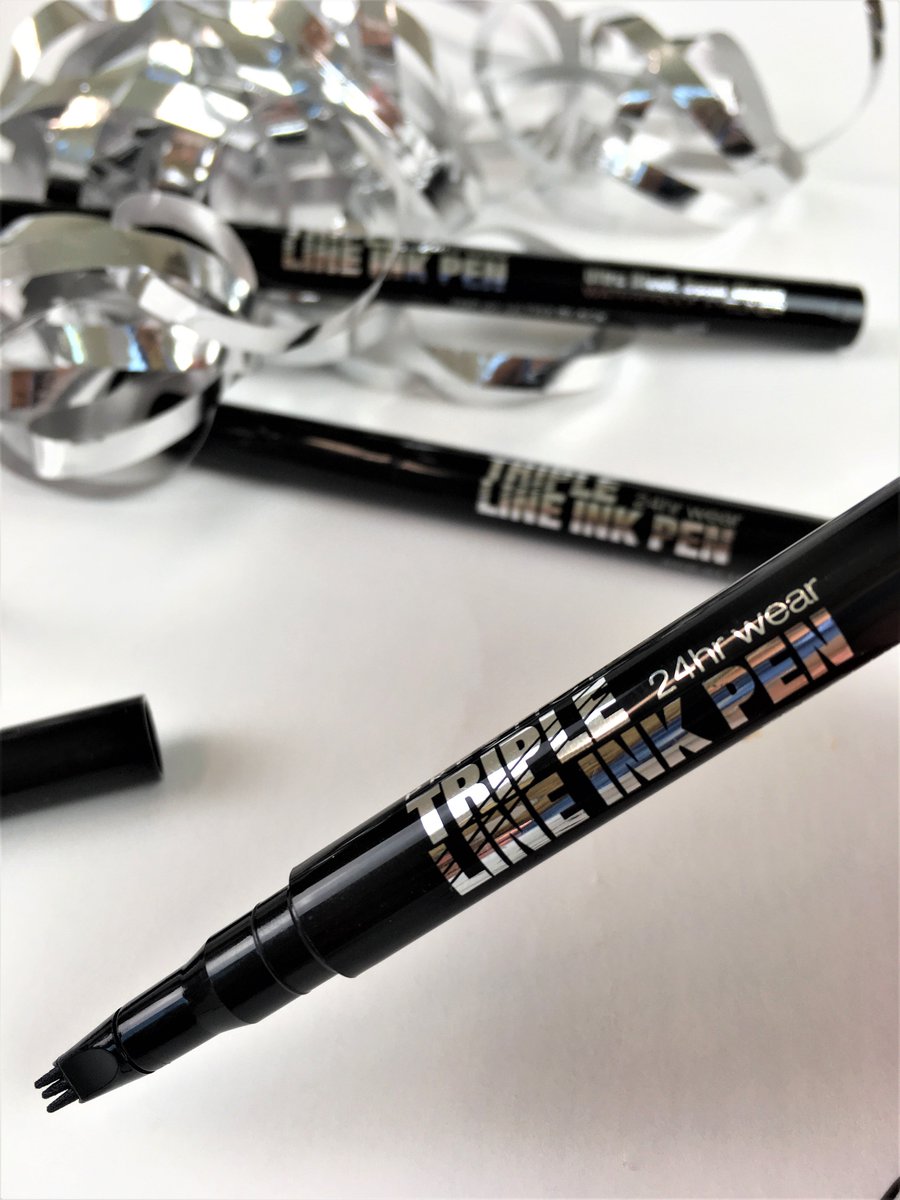 This 24-hour extreme long lasting and waterproof liquid eyeliner is innovative and versatile with a triple tip applicator.