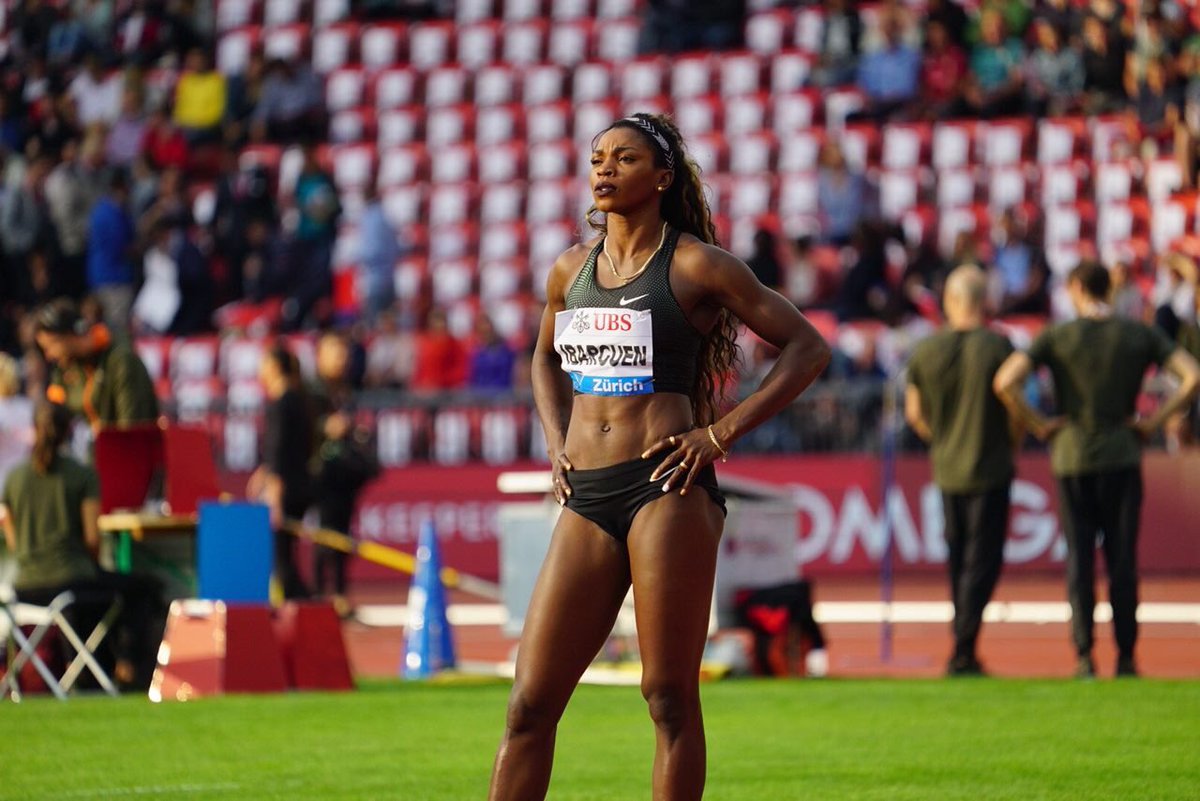 DeportColombia's tweet image. ¡CATERINE IBARGÜEN 🥇! La colombiana es la campeona de la Liga de Diamante 💎 2018 tras ganar la competencia en Zurich. Ella es la mejor del mundo. Dale ME GUSTA si estás orgulloso 🇨🇴.