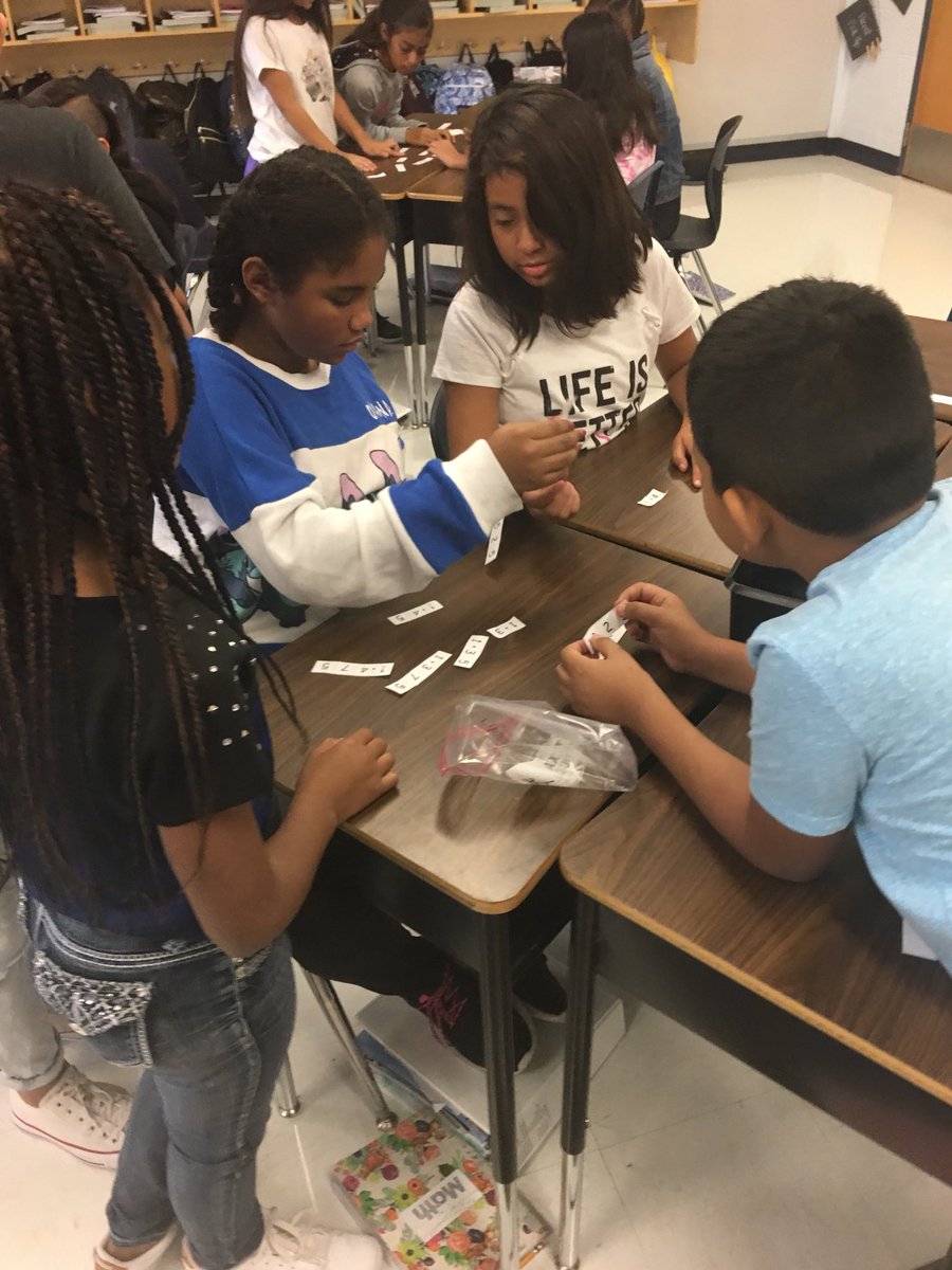 TX_Montgomery's tweet photo. Comparing and ordering decimals today! We learned that more numbers doesn’t always mean the value is greater! #stackem #michaelinspired https://t.co/LkI7k5K2ri