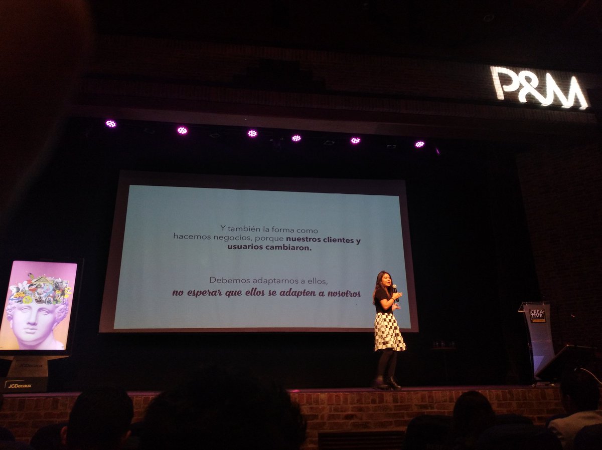 revistamprende's tweet image. #CreativeConference Tecnología que cambia la cultura.