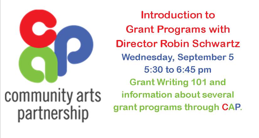 DrydenLibrary's tweet image. Bring more art to Dryden!  Learn how at this CAP grant introductory seminar @DrydenLibrary, Wednesday, Sept. 5.