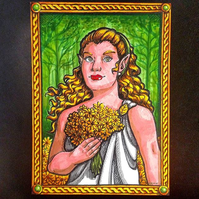 ChelseaMartin20's tweet image. Not my best drawing, but I've really been enjoying my plain, ol' Crayola markers and experimenting with them! ift.tt/2NwI9OI