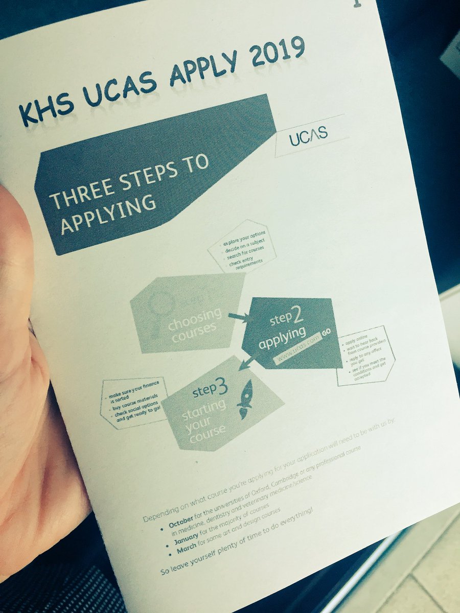 LomondKHS's tweet photo. S6 pupils - KHS UCAS booklets are being handed out in PSE but come and collect one from your house team if you want it earlier! #ucas #nextsteps #positivedestination https://t.co/6CnVXILQys