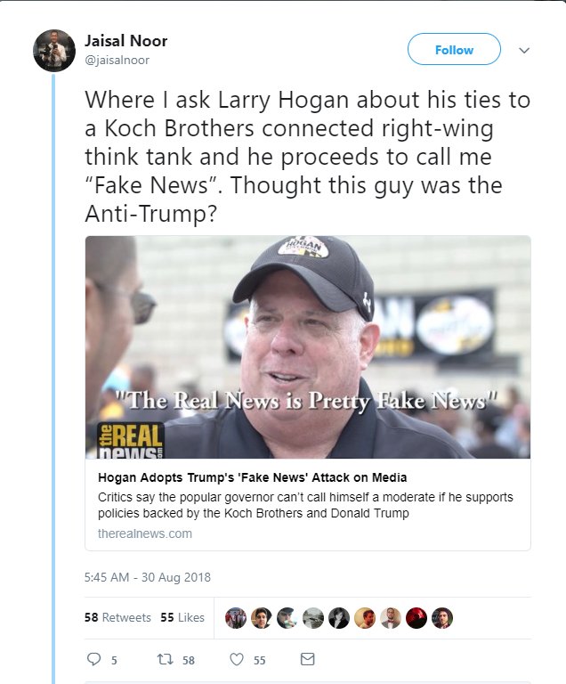 NotLarryHogan's tweet photo. Hogan's true colors are coming out. Protect Maryland from these right wing zealots before it is too late. They will privatize everything, leaving nothing but poverty in their wake #mdgov #mdpolitics #resist #bluewave https://t.co/xklBaJICmt