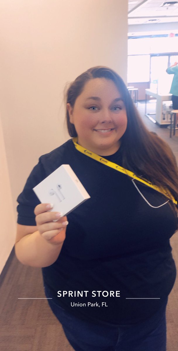analove7's tweet photo. #AirPods Why not? We got them in stock @sprintstore293 #WaterfordLakes https://t.co/Aakjbbwc7S