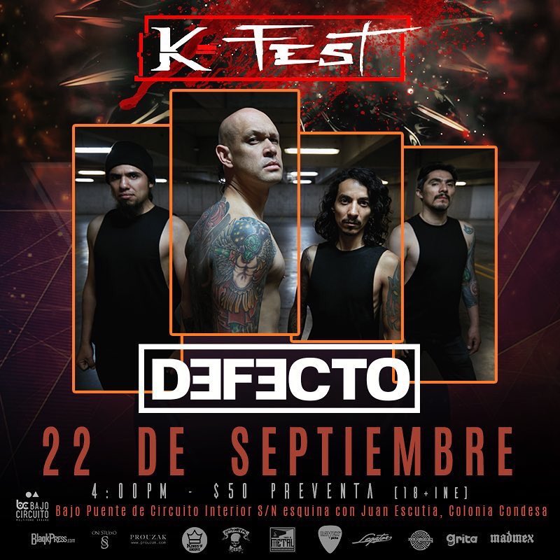 DefectoRock's tweet photo. Ya viene el #kfest2018 🔥 https://t.co/hYdbqvrXR8