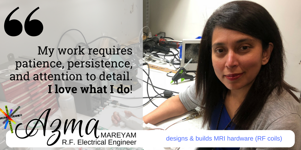 MGHMartinos's tweet photo. Meet Azma. She's a #womeninscience rockstar who has been developing MRI Hardware (RF coils) for years @MGHMartinos !! Azma, you help make us great. Thank you for all you do.
.
#MRI #fMRI #RF #engineer #MGH #biomedicalimaging #WomenWithDrive #Engineering #MGHMartinos #research https://t.co/AbxcprLl0s