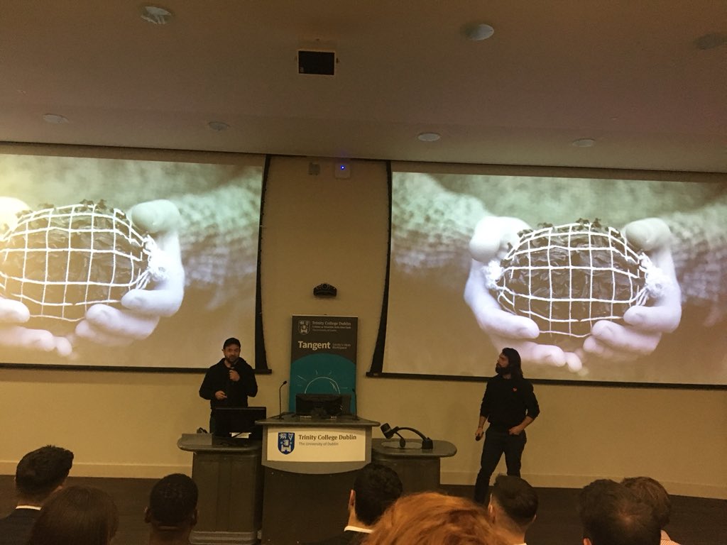TCDLaunchBox's tweet photo. This ones a catch! SeaPunk are up next! #Launchbox18 @BOIstartups https://t.co/QAZiLF3gzO