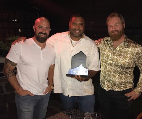 JMRoofingSystem's tweet photo. Watching our partners grow and being a part of it is what makes the #JMExperience so great! Congratulations to the team at @RRAmerica on receiving the 2018 JM #PeakAdvantage Award. #roofing #roof #everyroofisourrepuration #Building https://t.co/ee8tZ6zA4R