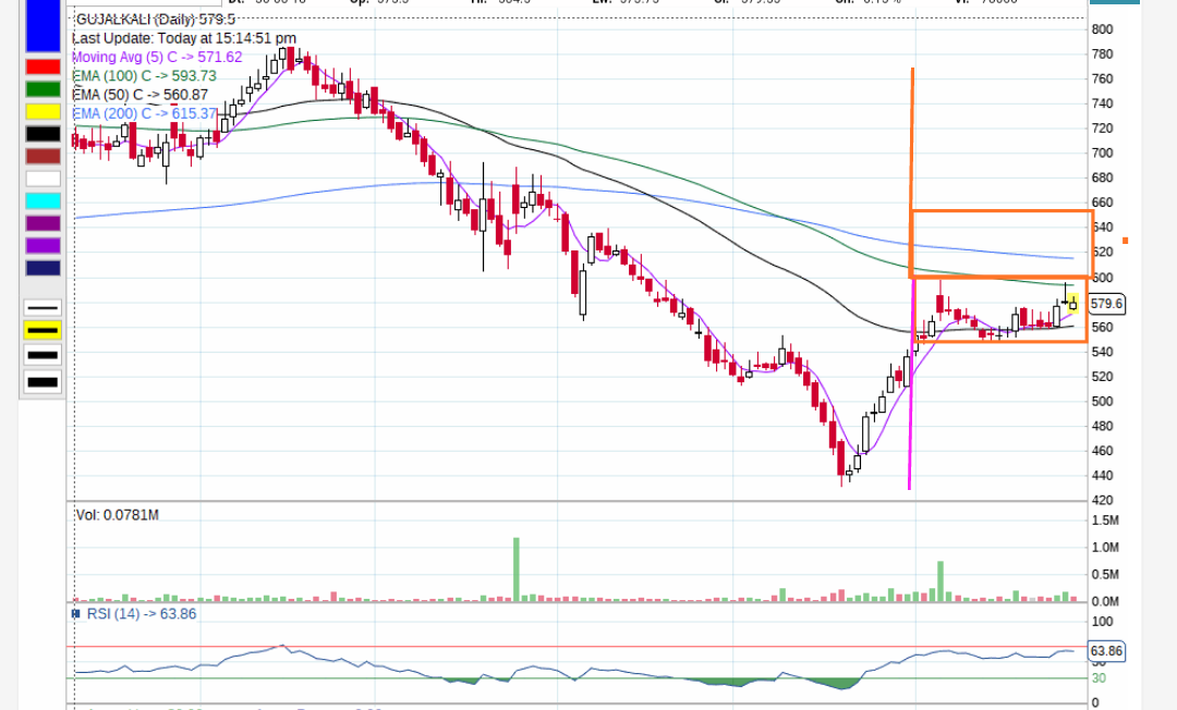 Gnfc Share Price History Chart