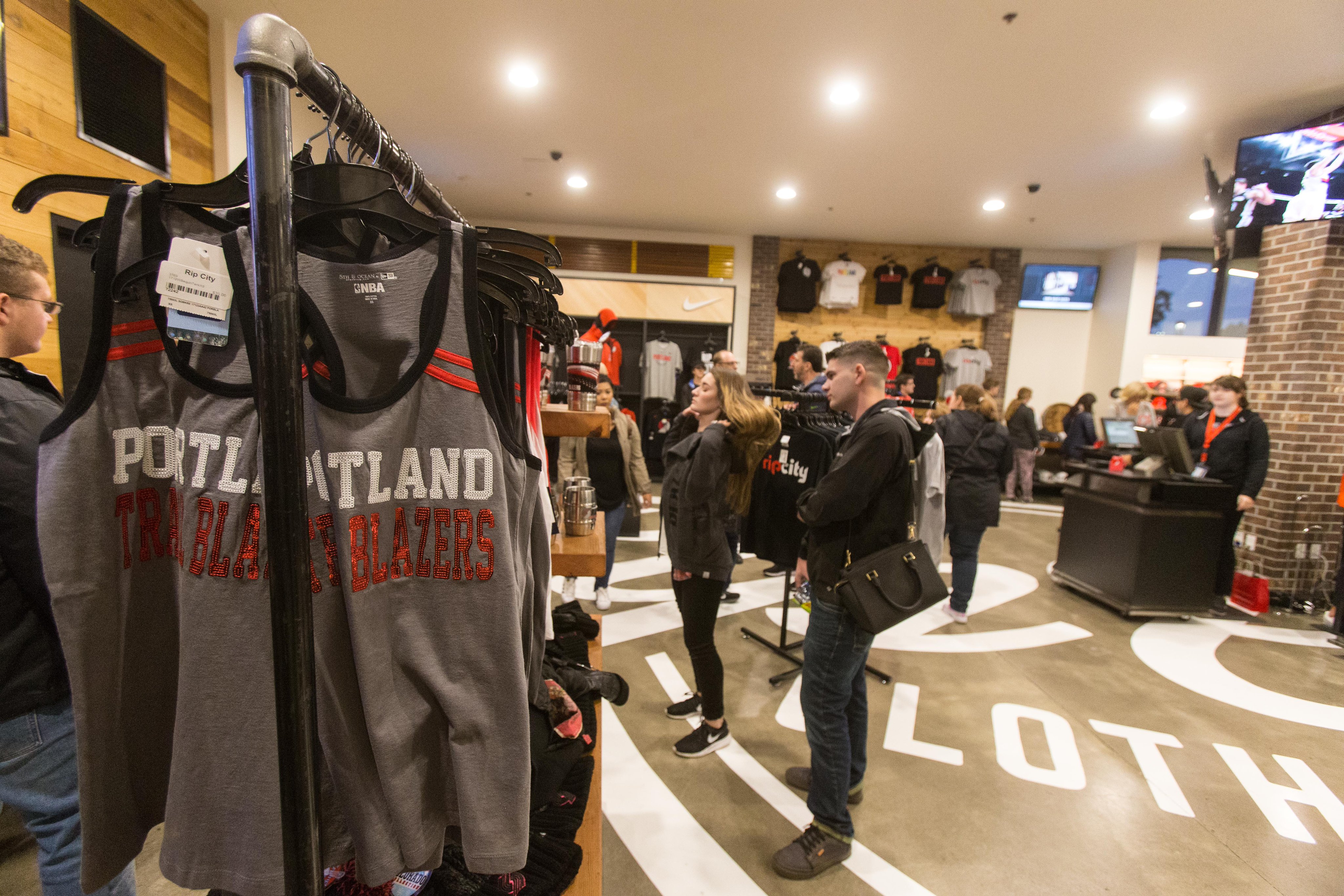 blazers team store