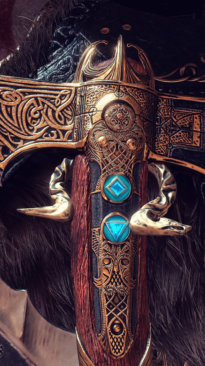 Raffu42's tweet photo. I really admire the details of the weapons and armor in GoW. I also love the fact that the weapons get's more details as you upgrade them!

#GoWDetailContest #GodofWar #PhotoMode #PS4share #PSBlog https://t.co/wQIV2c90y0