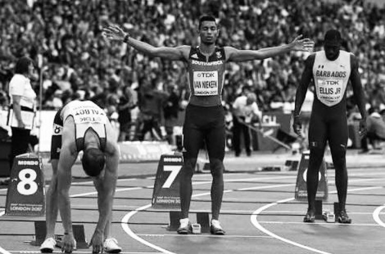 Wayde van Niekerk tweet media