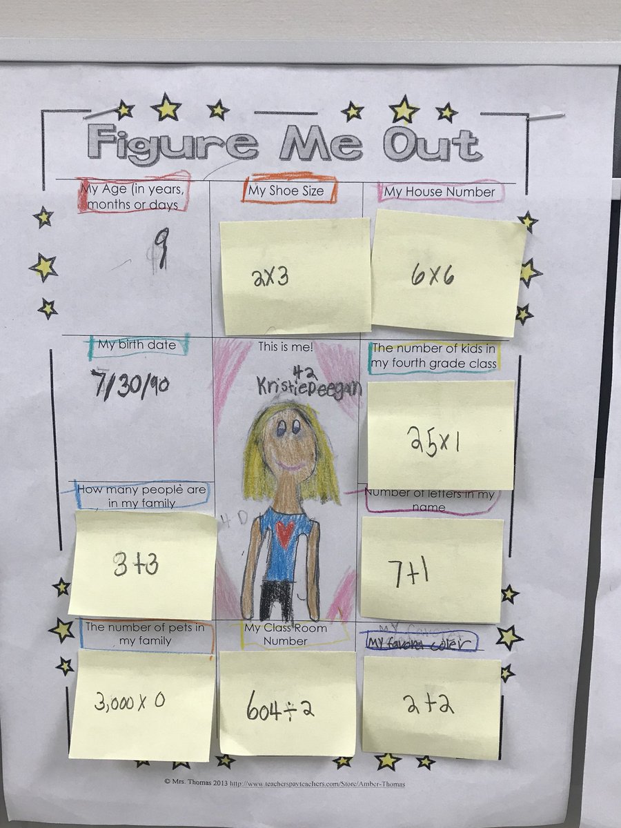 FTMoyerES's tweet photo. 4th grade being creative problem solvers. They weren’t permitted to use the actual number to communicate.  Nice work! https://t.co/VurpiAE55n