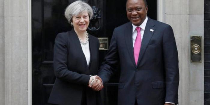 OfficialPDPNig's tweet photo. The robust and very fruitful engagement the British leader later had with Kenyan President, Uhuru Kenyatta, shows how low, the standard of national leadership has fallen in our dear country Nigeria under the @MBuhari Presidency. https://t.co/UqUZYNcdnr
