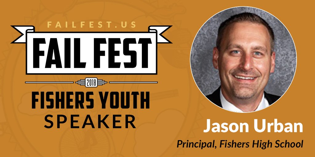 LaunchFishers's tweet photo. Becoming the leader of an award-winning high school with a greater student population than the entire town where you grew up is no small feat. Meet @UrbanJason, a 12-year @HSESchools principal, Sat Sept 8 at #FailFest2018 for Youth. Register: https://t.co/AVGNdH6VoG https://t.co/DESOg9aAf1