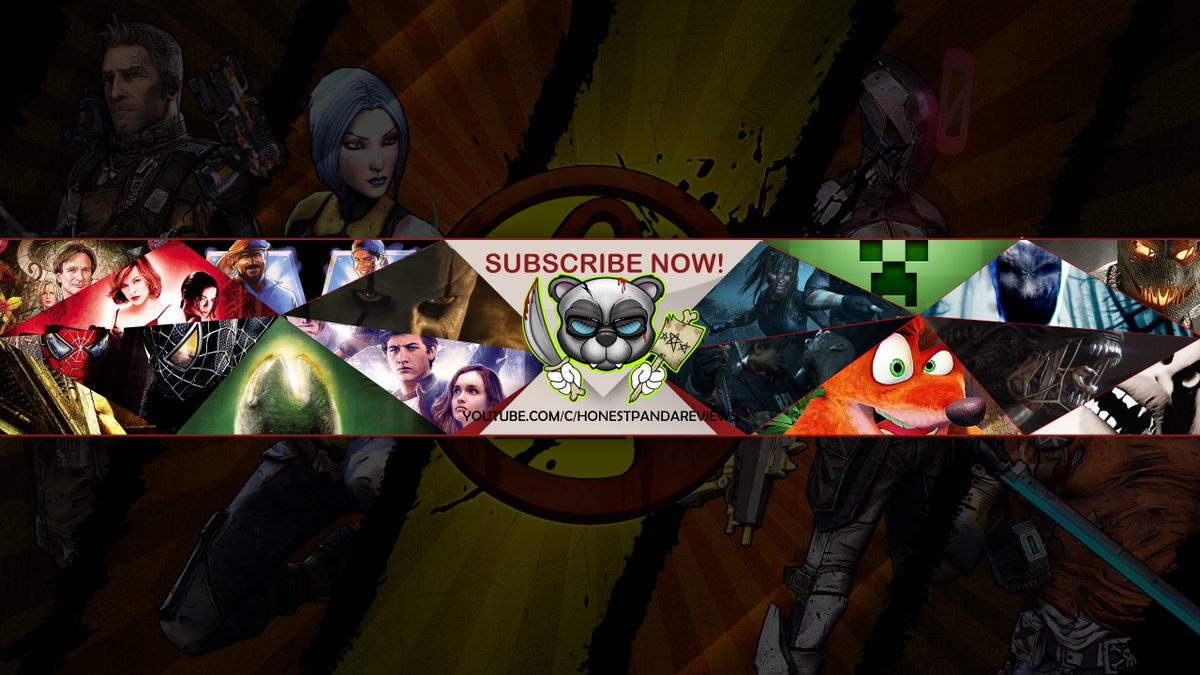 HPandaReviews's tweet photo. As you can see by my new header here & banner at my YT channel, https://t.co/MU8VFYq4VZ I just completed my first graphic in almost a decade. If you have any criticism, tips or just wanna say something let me know! #MrPanda #YTBanner #NeedingMorePractice #GraphicDesign #AlsoHere https://t.co/64C8SRYmUT