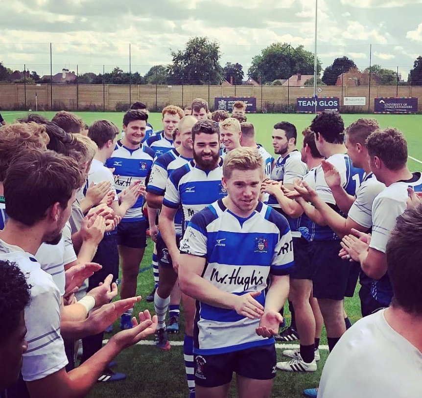 WWUCampusRec's tweet image. The @WWURugby players participating in this summer&apos;s UK rugby tour are now 2-0 following a hard-fought 19-17 win vs. @uniofglos on Wednesday!
Next up, the Vikings head to Wales for their final exhibition match on Saturday vs. @cardiffmet before heading home.
