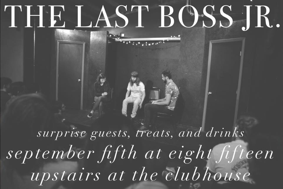 thecomedybureau's tweet photo. #OnTheHorizon:
The Last @bossjrimprov Presents at The Clubhouse 9/5
https://t.co/0y1MOoGR4c https://t.co/W0SPbryuAb