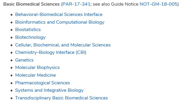 NIH's tweet photo. .@NIGMSTraining supports 2000+ PhD students studying in basic science fields from bioinformatics to pharmacology who become scientific leaders in academia, industry, nonprofits & government. Learn more about these programs: https://t.co/rmIjeDmnf5 #ThisIsNIH #ThisIsNIGMS https://t.co/fSwVc9CCT1