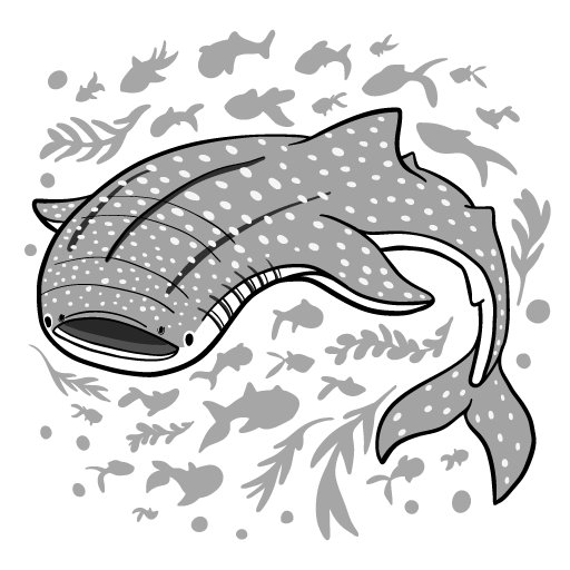 It's #InternationalWhaleSharkDay! Did you know that some scientists think whale sharks might live to be 150 years old? Celebrate these beautiful creatures by coloring this special picture!