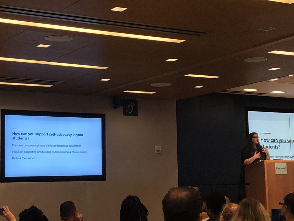 ereale23's tweet image. “The safest assumption you can make as a teacher is that your students are capable of learning with proper supports.” @JustStimming @asdnestnyu #asdnest #nestpics @nyusteinhardt #assumecompetence