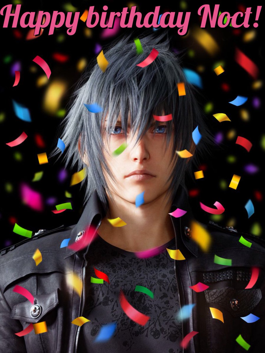 linkman454's tweet photo. Happy birthday Noct we love you! @FFXVEN @RayChase https://t.co/WuENmzRqjs