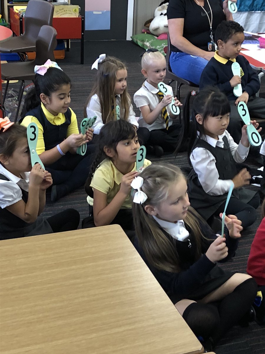 Elmvaleprimary's tweet photo. #ElmvaleP2W we have been looking at our numbers 0-20 and relating them to everyday items in our classroom. How many windows? How many adults? How many lights? #numeracy #funcounting #everydayitems https://t.co/30vWoTdipw