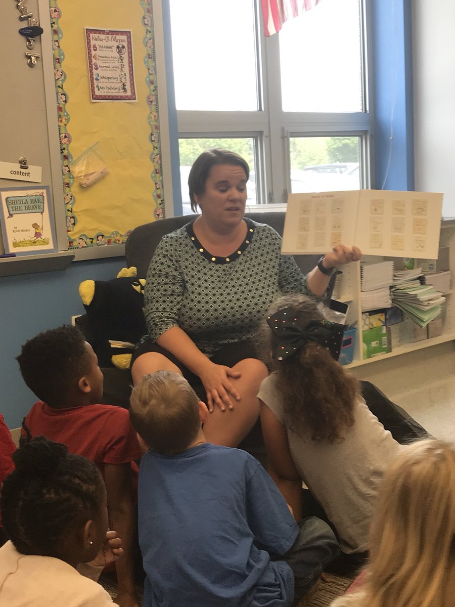 Ss were eager for Writing after reading Ralph Tells a Story. So many new ideas to write about.<a href="/heatherie73/">Heather Klein</a> #classroombookaday