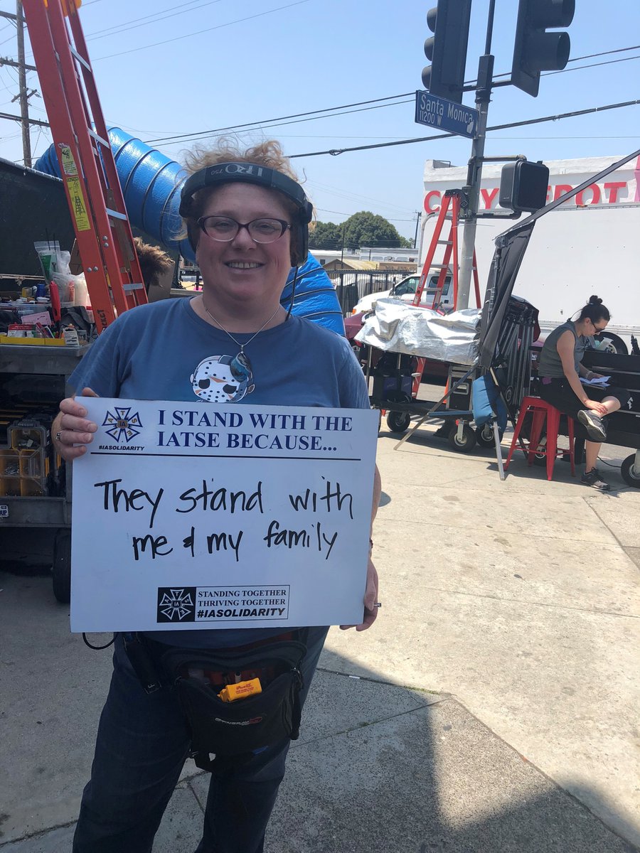 Why do YOU stand with the @IATSE in #IASolidarity? iasolidarity.com