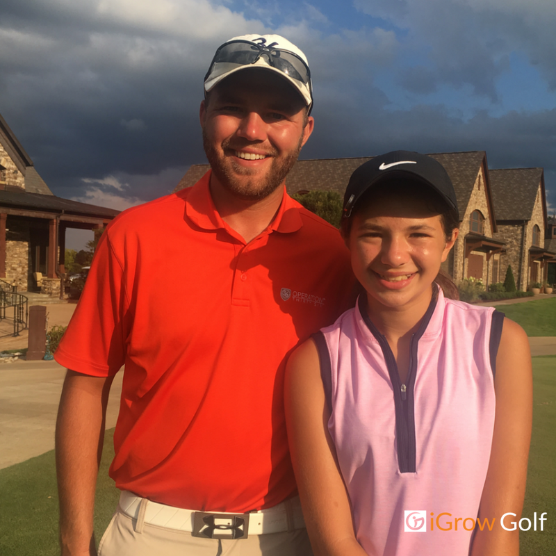 Op36golfacademy's tweet photo. When your fire a 34 from Division 1...this is how big your smile is! 😁🏌🏻♀️#igrowgolf #growthegame #juniorgolf #parorbetter #golf #hansentree #learntoplay #girlswhogolf #girlsgolf #keepswinging https://t.co/njpHm3UG5m