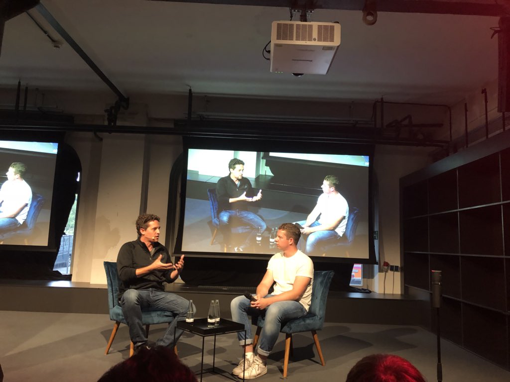 moraru3irina's tweet image. Fireside Chat with @chacon #github #chatterbug