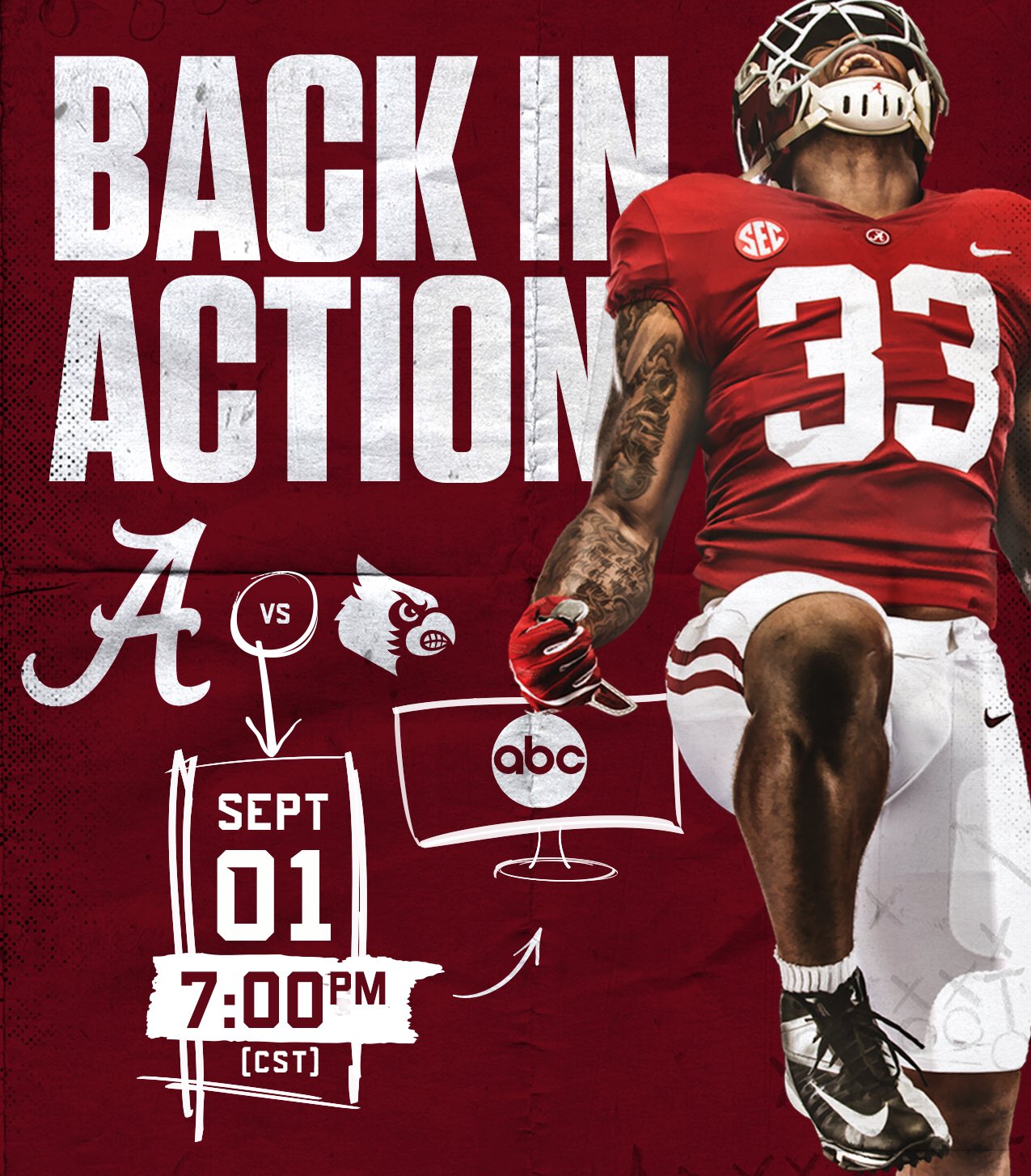 Alabama football 2024 schedule 2018