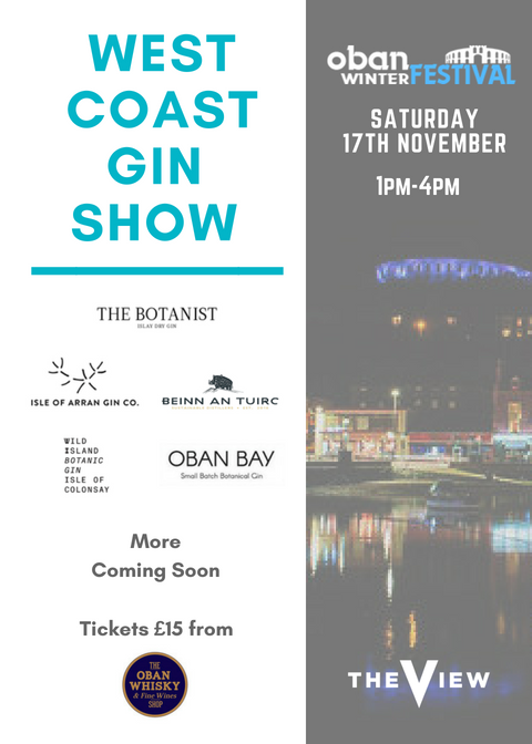 Before Santa &amp; his reindeer make their annual visit for <a href="/ObanWinterFest/">Oban Winter Festival</a>, the West Coast Gin Show will be the perfect festive event to sample the best of Scotland's #gin brands, try out some cocktails + buy those all important Christmas gifts 🍸🎄🎅 Tickets soon from <a href="/whiskyfix/">Oban Whisky & Wine</a>