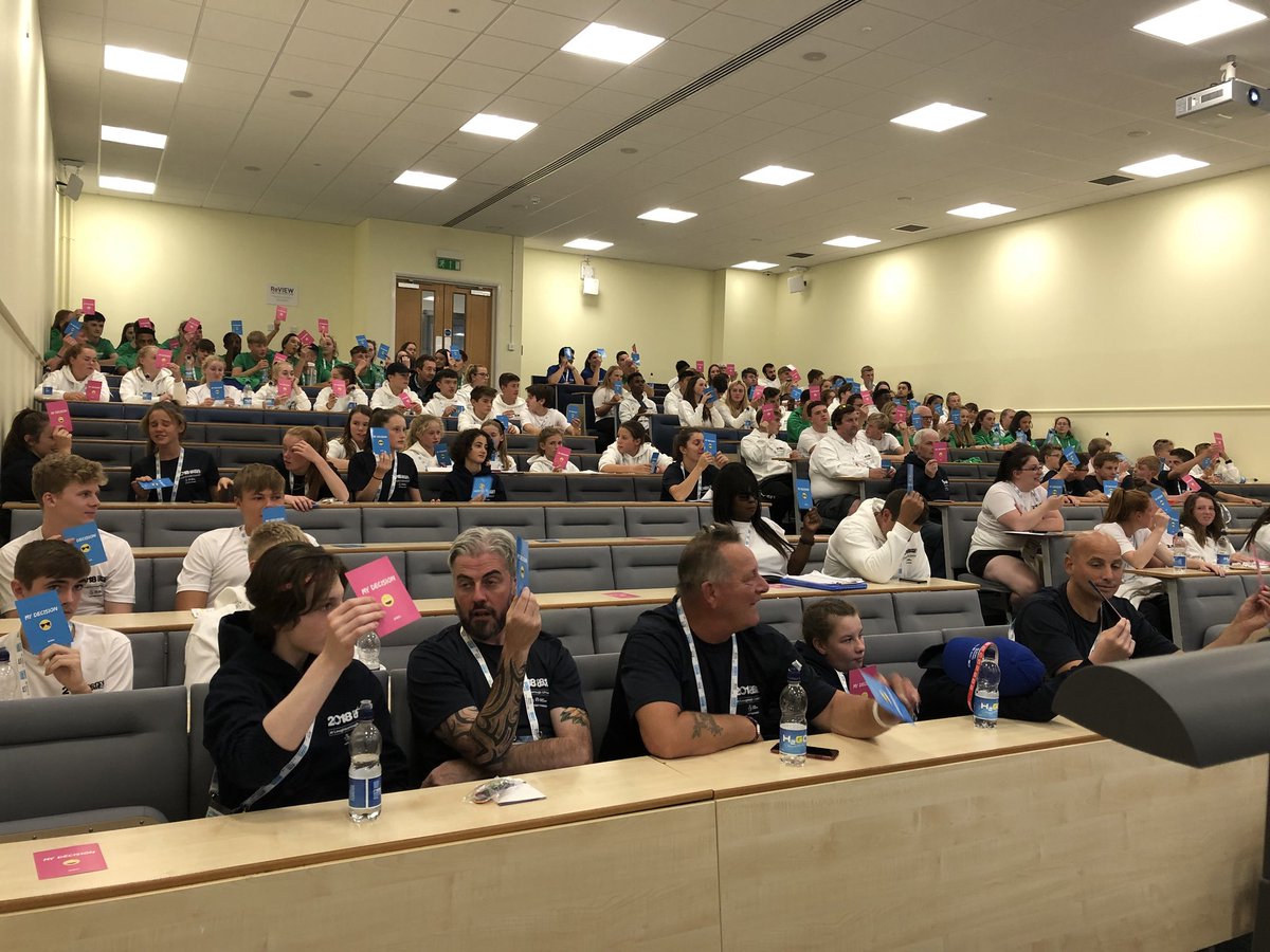 Welshreynolds1's tweet photo. Great discussions and decisions at #LifeAlongsideSport #2018SG #RightDecisionRightTime https://t.co/HqFU9nQpAY