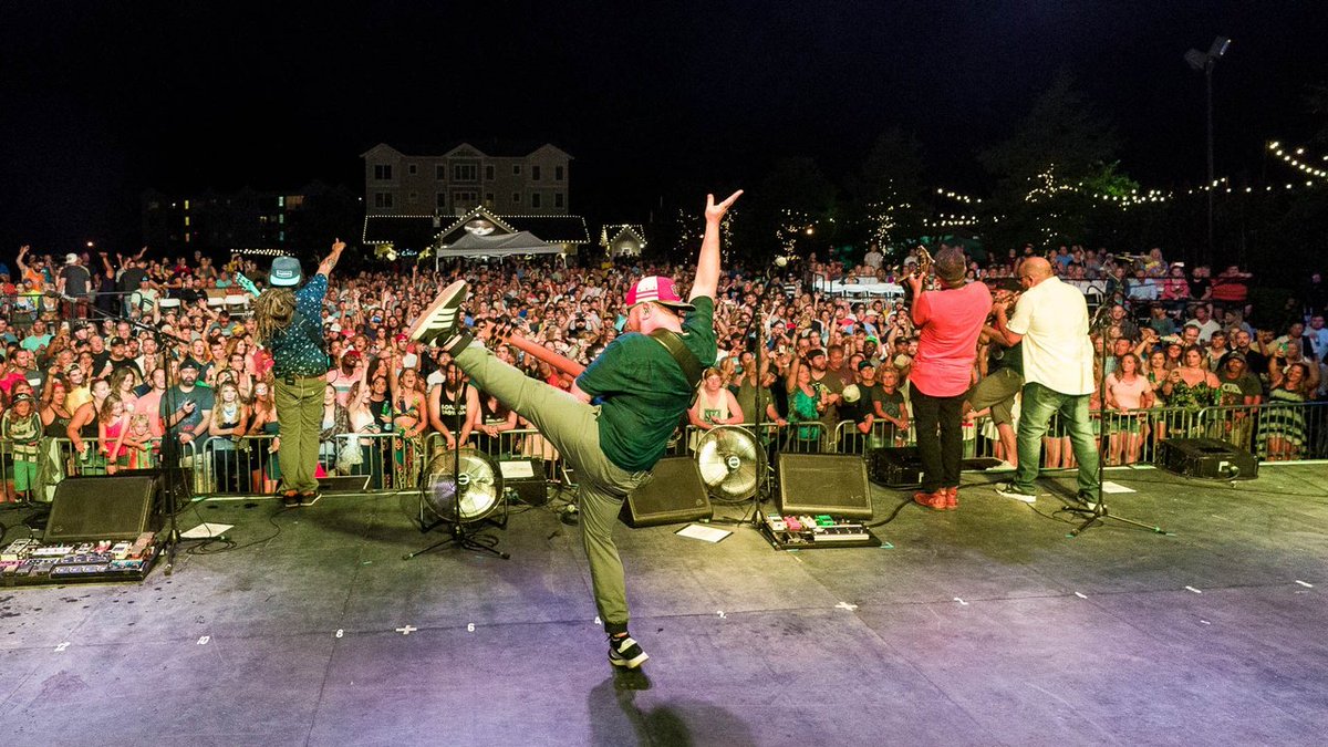 SOJALive's tweet photo. #TBT Take us back to The @FreemanStage 🎶
📷 John Shore Photography
#SOJA #PoetryInMotion #TheFreemanStage #Nkula #Selbyville #Delaware #reggae #reggaemusic https://t.co/VzeSDdg1pK