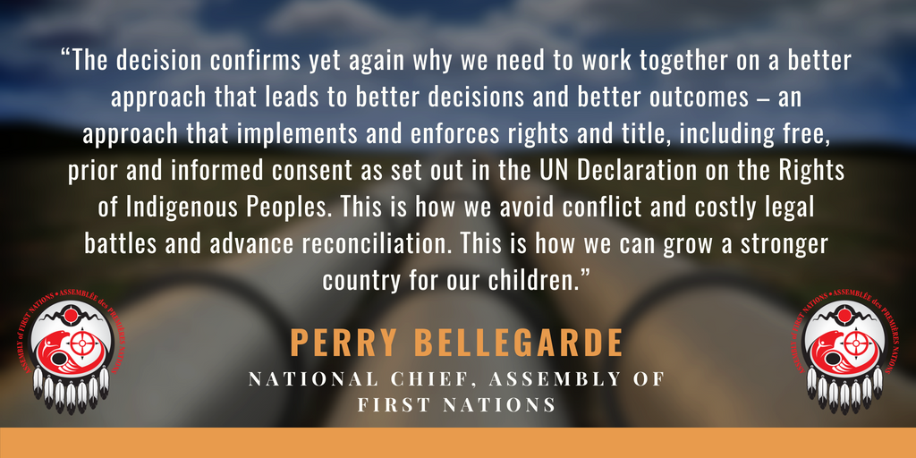 Perry Bellegarde tweet media
