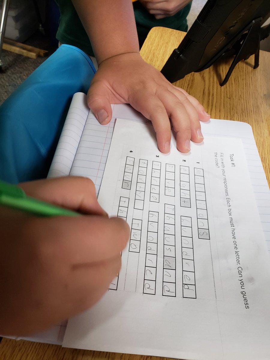 Mrs_E_Carlos's tweet photo. #BreakInEdu math sessions were a success in @MsCamachoFourth class! Great job for implementing this activity and using #GoogleForms to add some tech! Your students are very lucky to have a teacher like you! #placevaluelesson @Youens_Gators @Youens_Math @AliefTech @AliefMathK6 https://t.co/gLo4VIi1kY