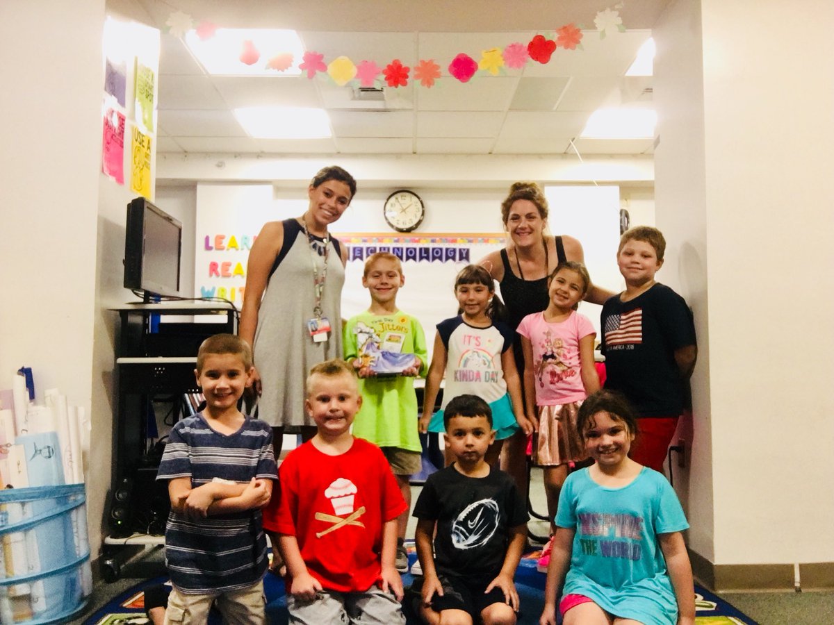 We had a WONDERFUL first day in our new classroom. We worked on getting out our “First Day Jitters”. I already can tell we are going to have a great year in the #LearningCenter