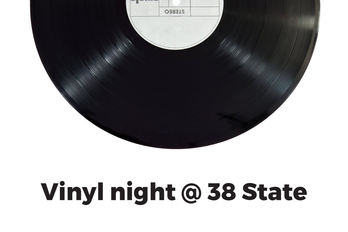 Records start spinning at 6. Hope to see you! #38statebrewing #littleton #co #vinylnight #tunes #brews #andmore