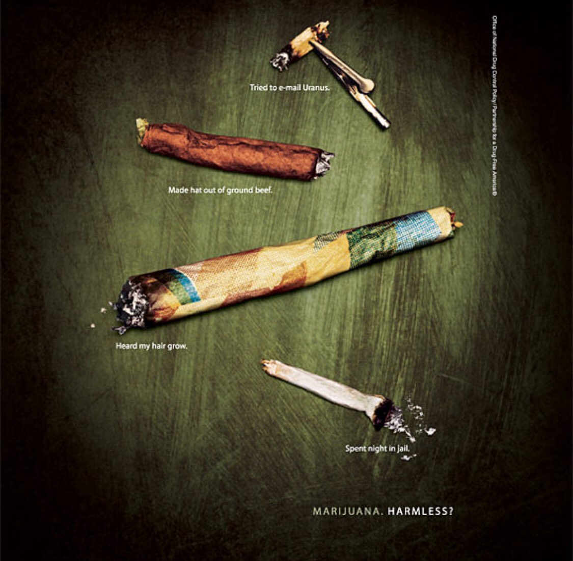 What’s your thoughts on marijuana legalization? And use. Are you with it or against it? And why? Time for a Thursday debate. 

Here’s a funny anti weed use PSA I found to add as my contribution to the discussion.
