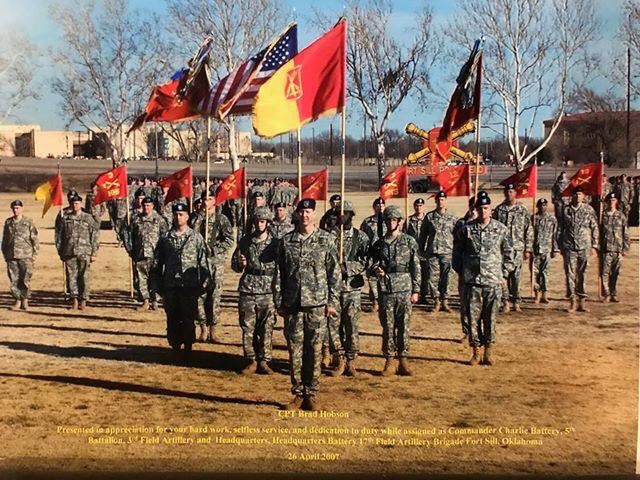 #ThunderboltThursday 
Our Thunderbolt Brigade in Fort Sill, OK spring 2007 before reorganizing at Joint Base Lewis-McChord. The Thunderbolt Brigade was commanded by COL David McCauley.
“17th!”
#ThrowbackThursday