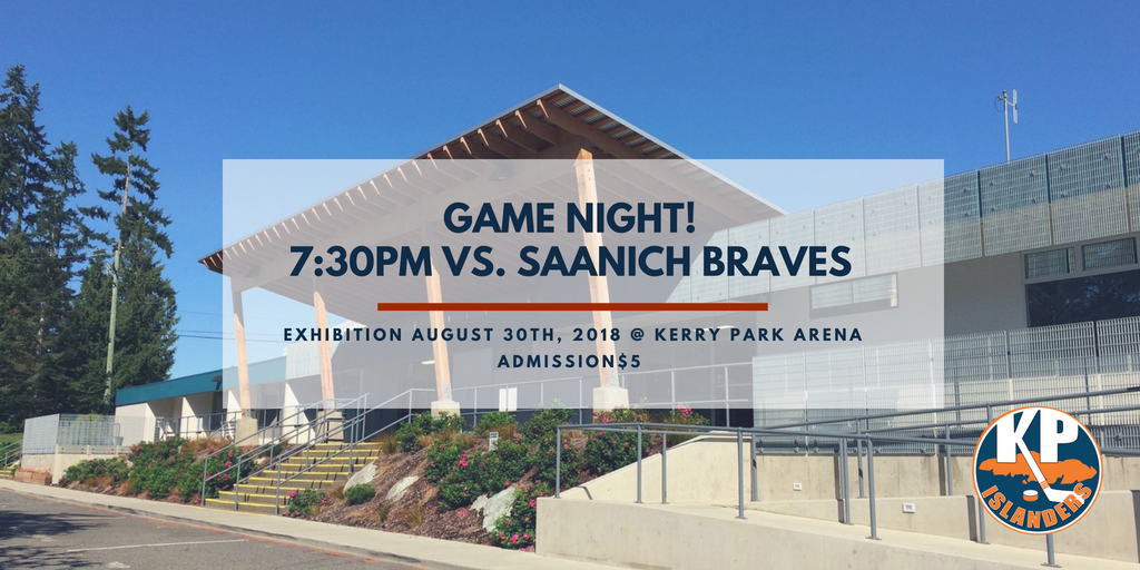 Islandersjrb's tweet photo. Exhibition Game tonight! The @Islandersjrb welcome the @SaanichBraves to Mill Bay, BC at 7:30pm. https://t.co/qBz1SBEbQ8