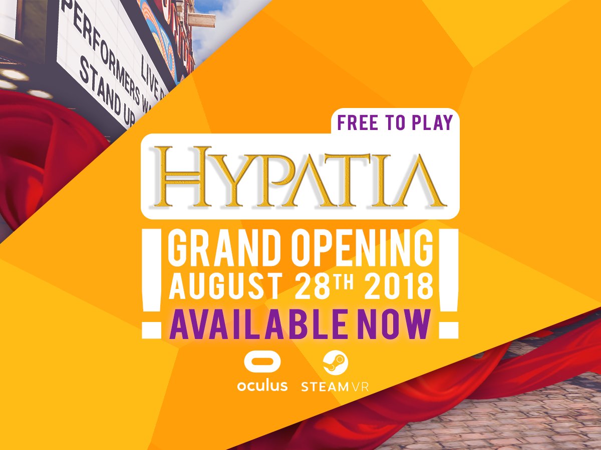 Unity2k's tweet image. Created for collaborative exploration and puzzle solving, a place where creativity is the currency.....after 4 years of development we have launched our VR experience known at Hypatia! It is free and available on #Steam and #Oculus - Made with #UnrealEngine