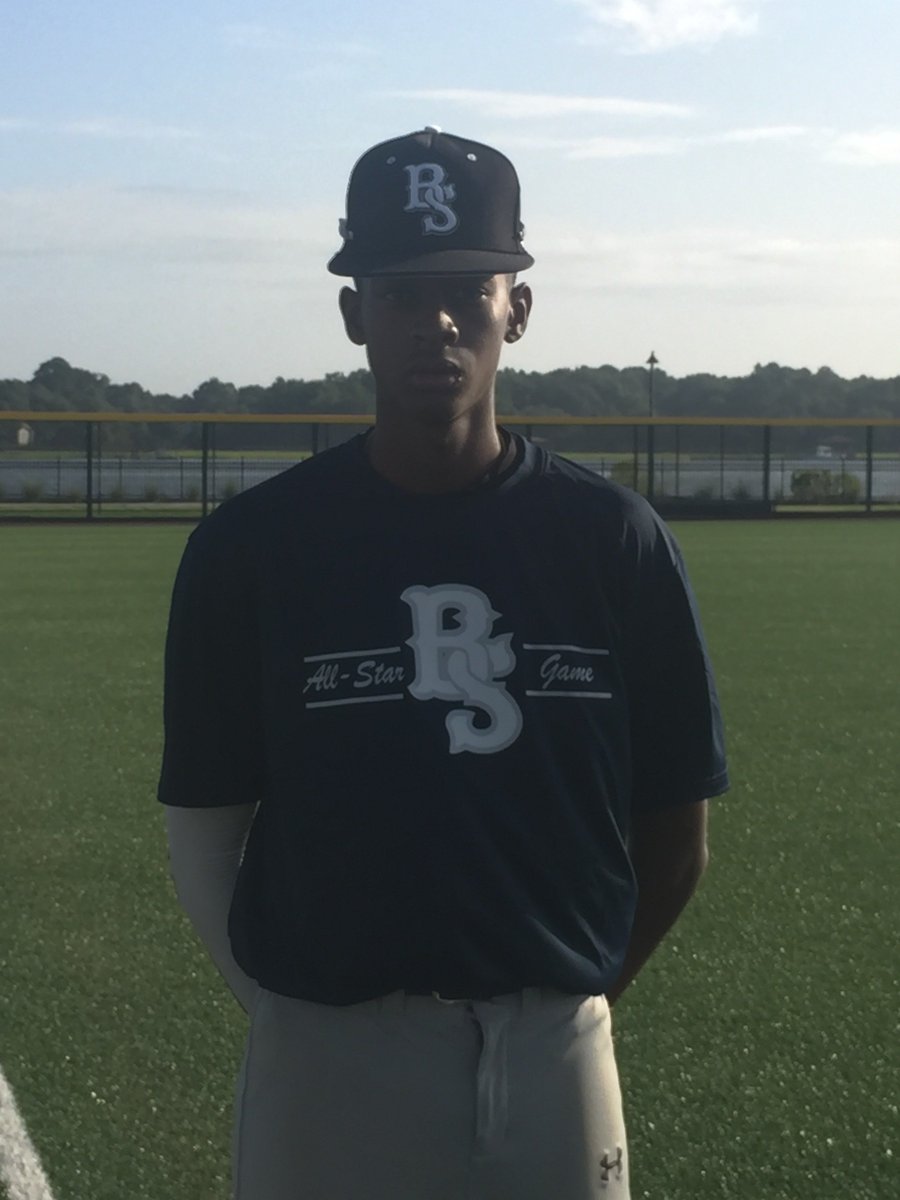 BJ Williams flashed solid tools at the South Atlantic All Star Games. 2020 out of Westwood HS Columbia SC #SAAllStar #ScoutzUSA