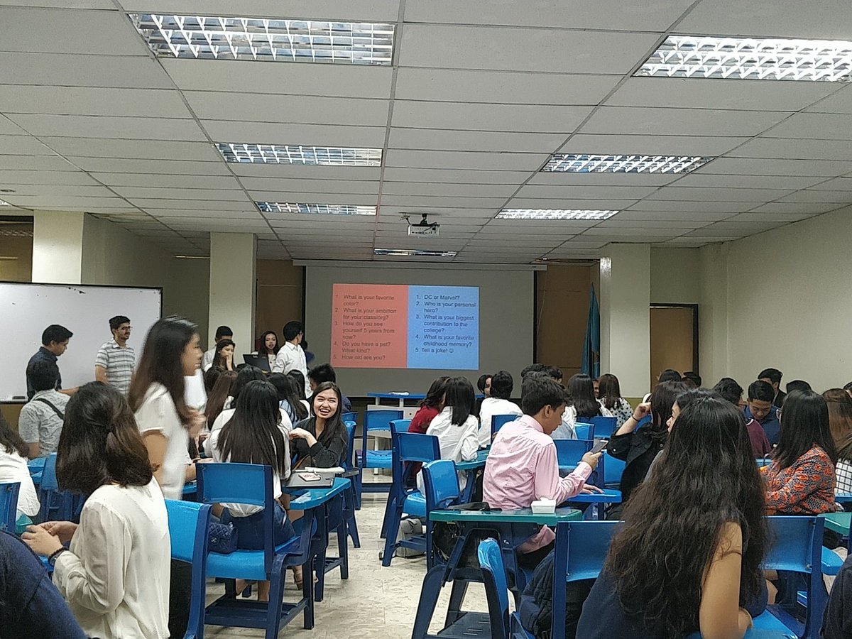 USTCSSC's tweet photo. LTS: Day 1
Starting our ice breaker activity "Hue You"
#LetsROAR4Science #ParaSCIyo #GalingScience https://t.co/qsEUBrjej8